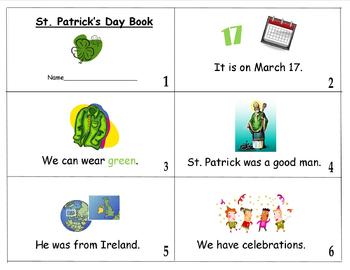 Preview of St. Patrick's Day Book