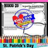 St. Patrick's Day Book Report Poster Activity {Lucky Me}