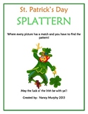 St. Patrick's Day Brain Teaser Packet-Splattern! (5 Levels)
