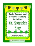 St. Patrick's Day Brain Teasers and Creative Thinking Activities