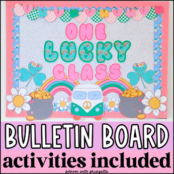 Preview of St. Patricks Day Bulletin Board Kit and Spring Activities