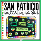 St Patricks Day Bulletin Board in Spanish - Cartelera Dia 