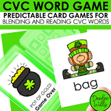 St Patricks Day CVC Word Game: Blending and Reading CVC Wo