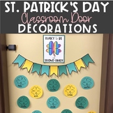 St Patricks Day Classroom Door Decorations