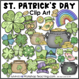 St. Patricks Day Clip Art Collection - Shamrocks and Rainbows