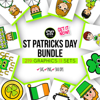 Preview of St Patricks Day Clipart Bundle