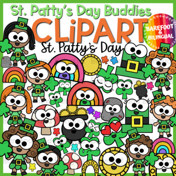 Preview of St Patricks Day Clipart - St Patricks Day Buddies - St. Patrick's Day Clip Art