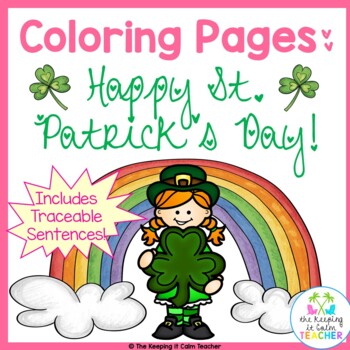 Preview of St Patricks Day Coloring