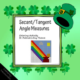 Secant/Tangent Angles Coloring Activity