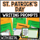 St. Patrick's Day Writing Prompts - w/ Digital Writing Goo