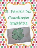 St. Patrick's Day Coordinate Graphing Ordered Pairs