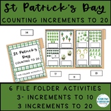 St Patricks Day Counting Increments W/ Visuals 1-10 and 1-