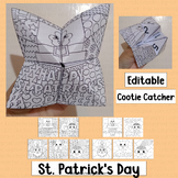 St Patricks Day Craft Cooties Catcher Shamrock Activities 