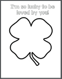 St. Patricks Day Craft Easy Lucky to be loved by you 4 lea
