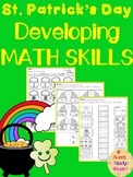 St. Patrick's Day Developing Math Skills for Preschool, Pr