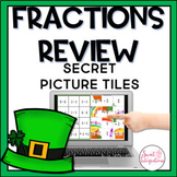 St. Patricks Day Digital Fractions Activity - Equivalent a