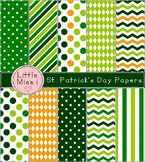 St. Patrick's Day Digital Papers