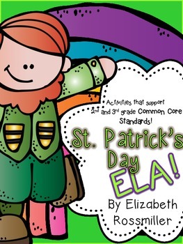 Preview of St. Patrick's Day No Prep ELA Activities