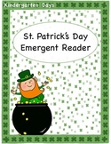 St. Patrick's Day Emergent Reader