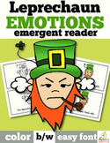 St. Patrick's Day Emergent Reader: Leprechaun Feelings/Emotions