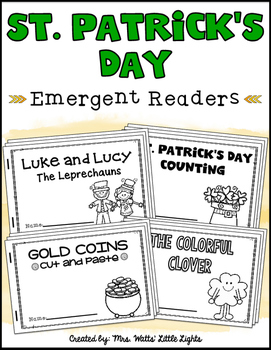 Preview of St. Patrick's Day Emergent Readers (4 Readers)