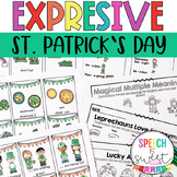 St. Patrick's Day Expressive Language