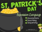 St. Patrick's Day Expressive Language Activity