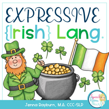 Preview of St. Patrick's Day Expressive Speech & Language Packet
