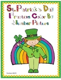 St. Patrick's Day Fraction Color By Number Activity {4th G