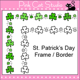 St. Patrick's Day Clip Art Frame - Commercial Use Okay