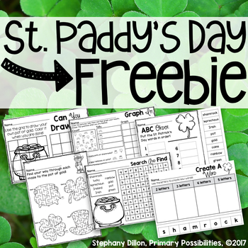 Preview of St. Patricks Day Freebie!