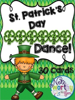 Preview of St. Patrick's Day Freeze Dance - Elementary Movement Activity