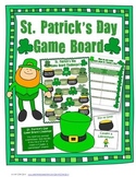 St. Patrick's Day Game Board Activity