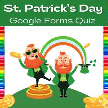 Preview of St Patricks Day Google Forms Quiz
