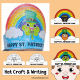 St Patricks Day Hat Craft Writing Activities Crown I Am Lu