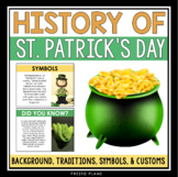 History of St. Patrick's Day Presentation and Writing Prom