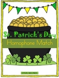 St. Patrick's Day Homophone Match
