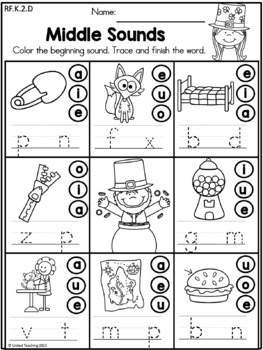 St. Patrick's Day Literacy Worksheets (Kindergarten) by United Teaching