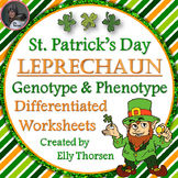 St. Patrick's Day Leprechaun Genotype and Phenotype Punnet