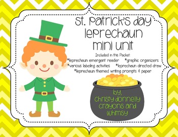 Preview of St. Patrick's Day Leprechaun Mini Unit