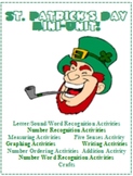 St. Patrick's Day Leprechaun Mini Unit Math Reading Writin
