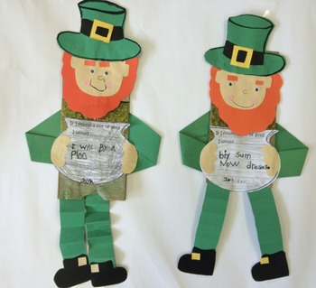 St. Patricks Day Leprechaun puppet by Jayme Lopez | TPT