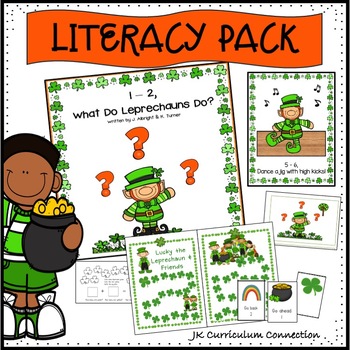 Preview of St. Patrick's Day Leprechauns! 1-2 What Do Leprechauns Do? Shared Reading