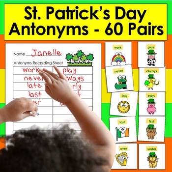 Preview of St. Patrick's Day Antonyms