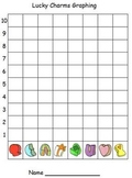 St. Patrick's Day Lucky Charms Math - Graphing and Addition