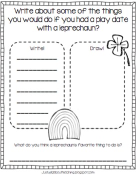 St. Patrick's Day- Lucky Freebie by Just Wild About Teaching | TpT