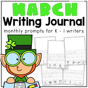 Preview of St Patricks Day | March Writing Prompts