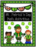 St. Patrick's Day Math Activities