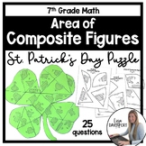 St Patricks Day Math Activity - Area of Composite Figures