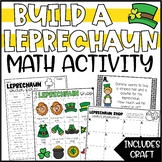 St Patricks Day Math Activity | Build a Leprechaun